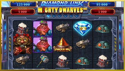 Diamond Link: Mighty Dwarves Inc. screenshot