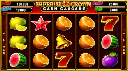 Cash Cascade Imperial Crown screenshot