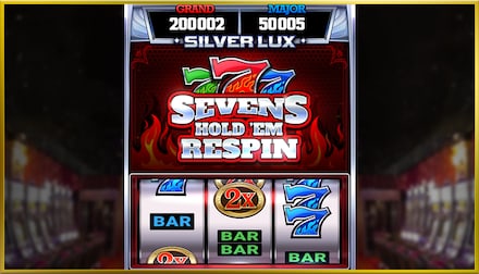 Silver Lux Sevens Hold'em Respin screenshot