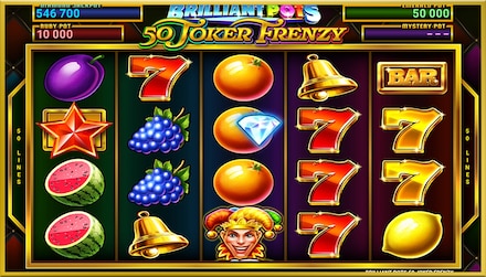 Brilliant Pots 50 Joker Frenzy screenshot